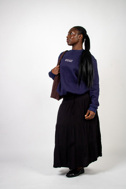 RB Crewneck Sweatshirt - Navy